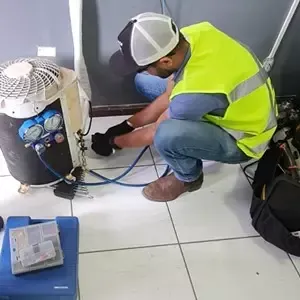 Inspeção visual: Prática do curso de Instalação e Manutenção de Ar Condicionado - Registro 6