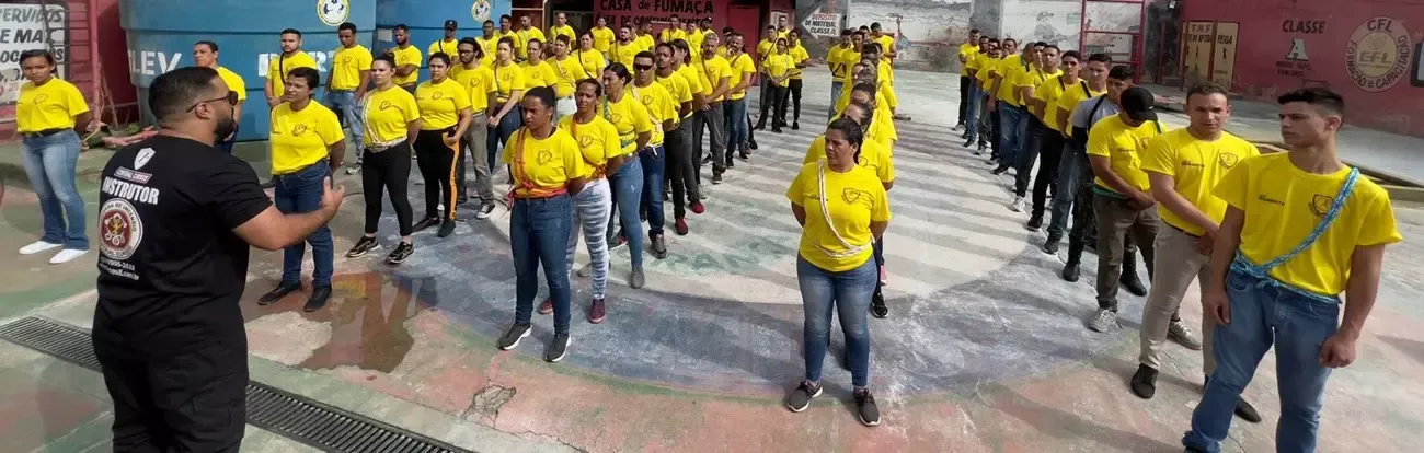 Inspeção visual: Prática do curso de Brigadista Continuada (Reciclagem Bombeiro Civil) - Registro 2