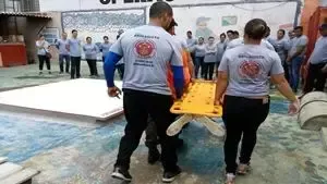 Inspeção visual: Prática do curso de Brigadista Continuada (Reciclagem Bombeiro Civil) - Registro 7