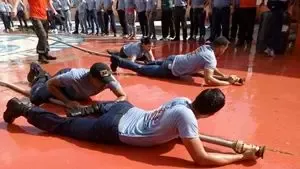 Inspeção visual: Prática do curso de Brigadista Continuada (Reciclagem Bombeiro Civil) - Registro 8