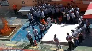 Inspeção visual: Prática do curso de Brigadista Continuada (Reciclagem Bombeiro Civil) - Registro 9