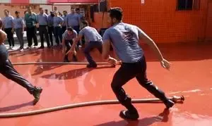 Inspeção visual: Prática do curso de Brigadista Continuada (Reciclagem Bombeiro Civil) - Registro 12