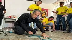 Inspeção visual: Prática do curso de Brigadista Continuada (Reciclagem Bombeiro Civil) - Registro 23