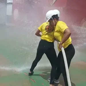 Inspeção visual: Prática do curso de Brigadista Continuada (Reciclagem Bombeiro Civil) - Registro 26