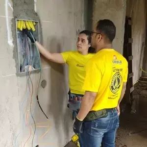 Inspeção visual: Prática do curso de Eletricista Residencial e Predial - Registro 18