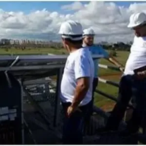 Inspeção visual: Prática do curso de Instalador e Manutenção de Energia Solar - Registro 8