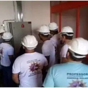 Inspeção visual: Prática do curso de Instalador e Manutenção de Energia Solar - Registro 9