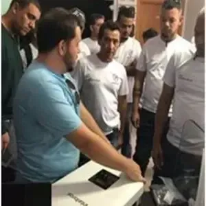 Inspeção visual: Prática do curso de Instalador e Manutenção de Energia Solar - Registro 10