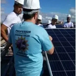 Inspeção visual: Prática do curso de Instalador e Manutenção de Energia Solar - Registro 13