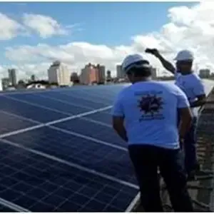 Inspeção visual: Prática do curso de Instalador e Manutenção de Energia Solar - Registro 15