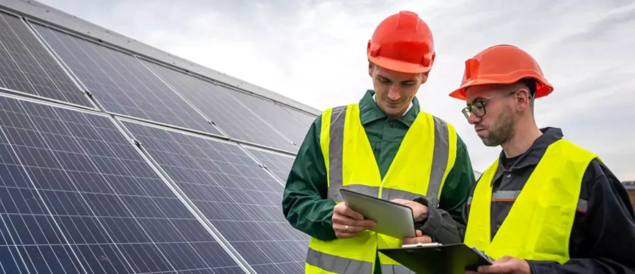 Inspeção visual: Prática do curso de Instalador e Manutenção de Energia Solar - Registro 17