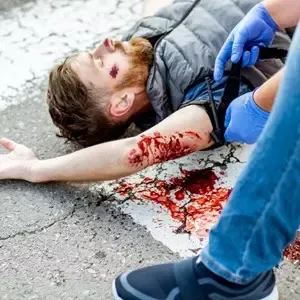Inspeção visual: Prática do curso de Stop The Bleed (Controle de Hemorragias) - Registro 6